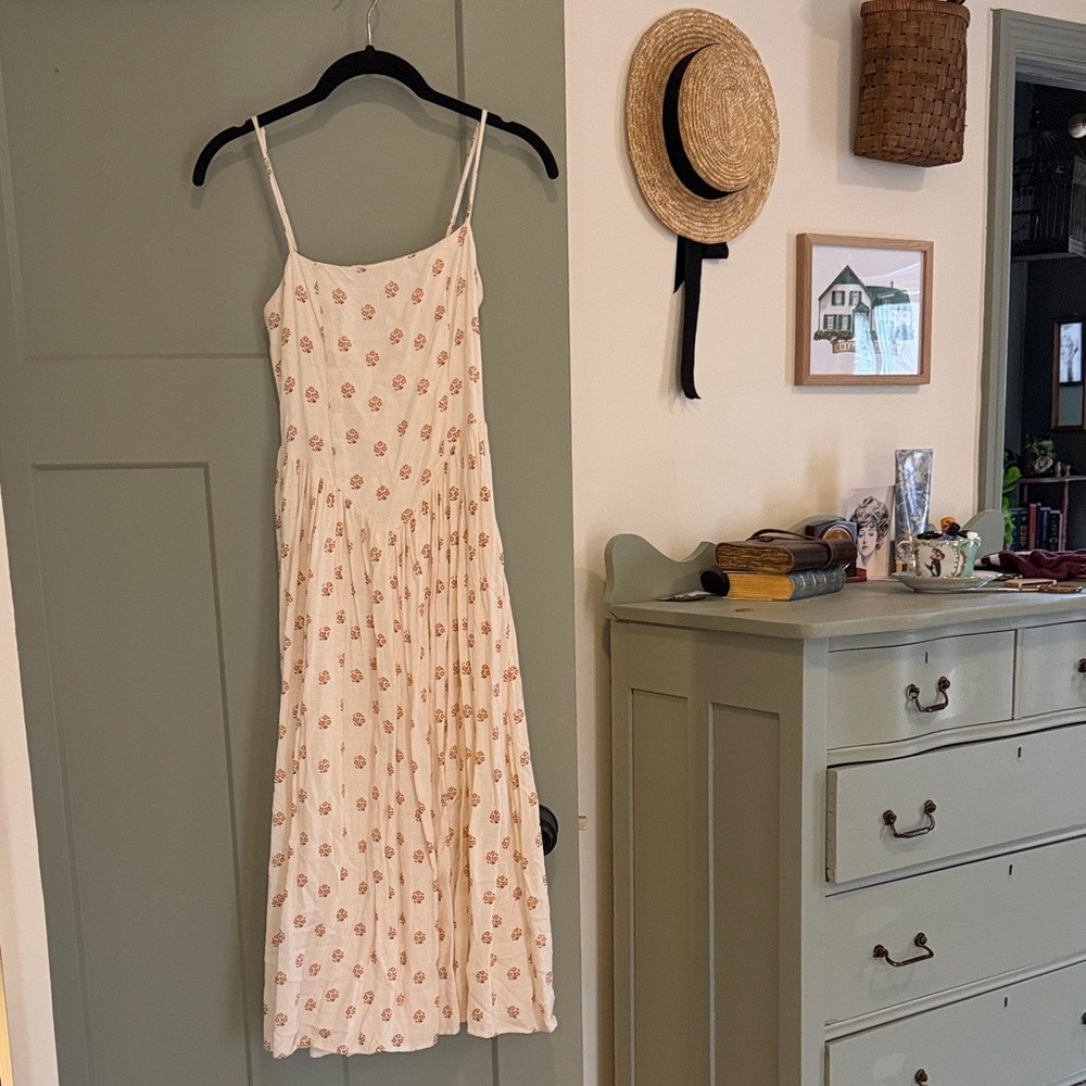 Floral Spaghetti Strap Dress